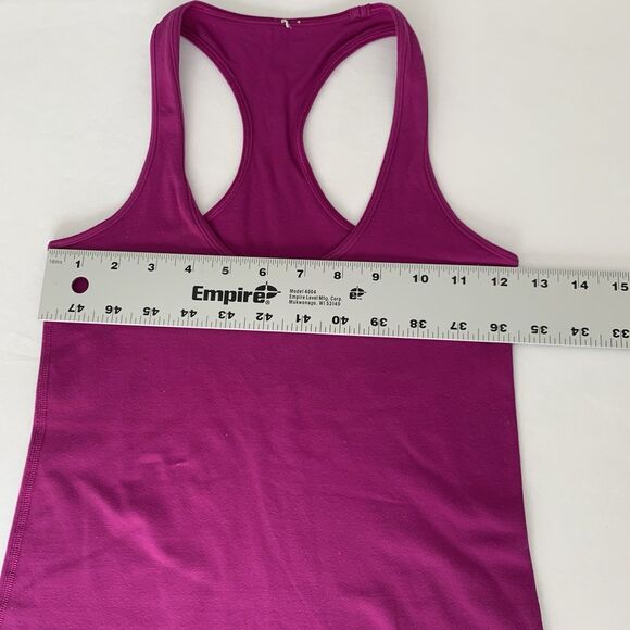 Lululemon Cool Racerback Tank Top Women 4 Regal Plum Purple Stretch Yoga Gym Run - Picture 5 of 6